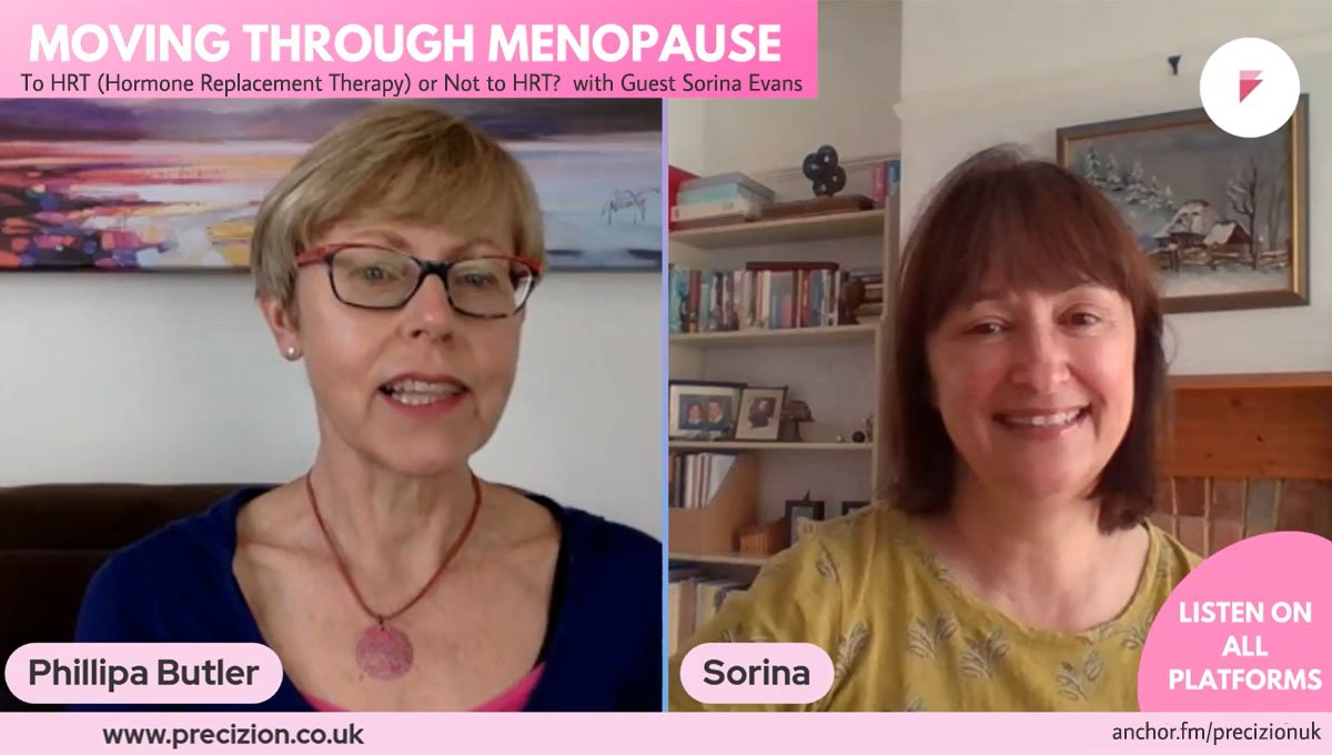 sorina evans and phillipa butler - moving through menopause - hormone replacement therapy